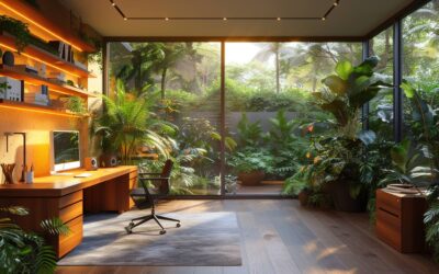 Uffici in legno spazi di lavoro sostenibili e moderni